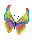 раскраски с бабочками